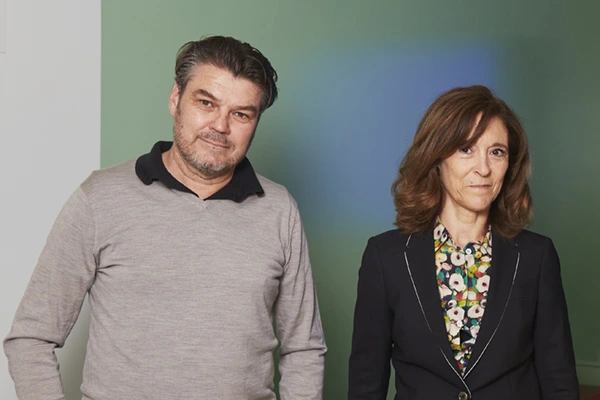 Photo des deux personnes interviewer.